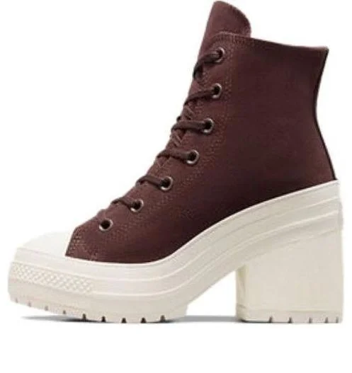 (WMNS) Converse Chuck 70 De Luxe Heel Suede Shoes 'Eternal Earth' A06782C - 1