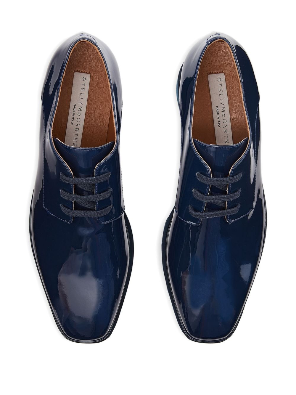 platform derby shoes - 4