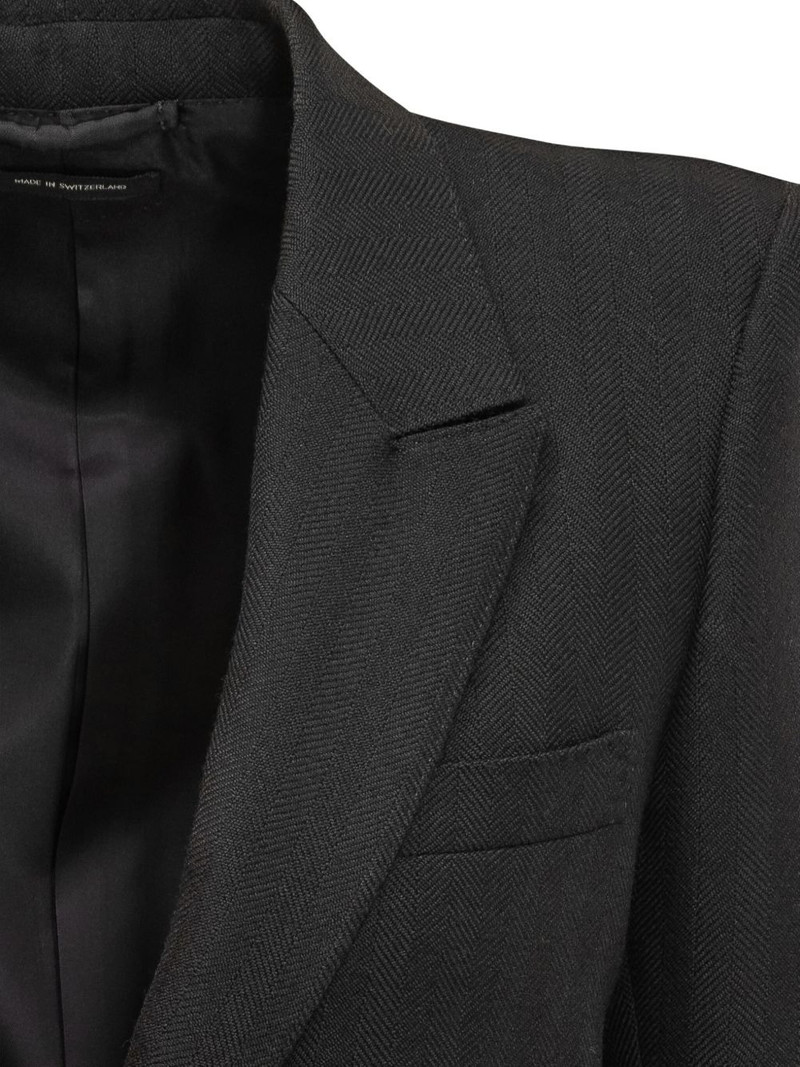 notched-lapel single-breasted blazer 4
