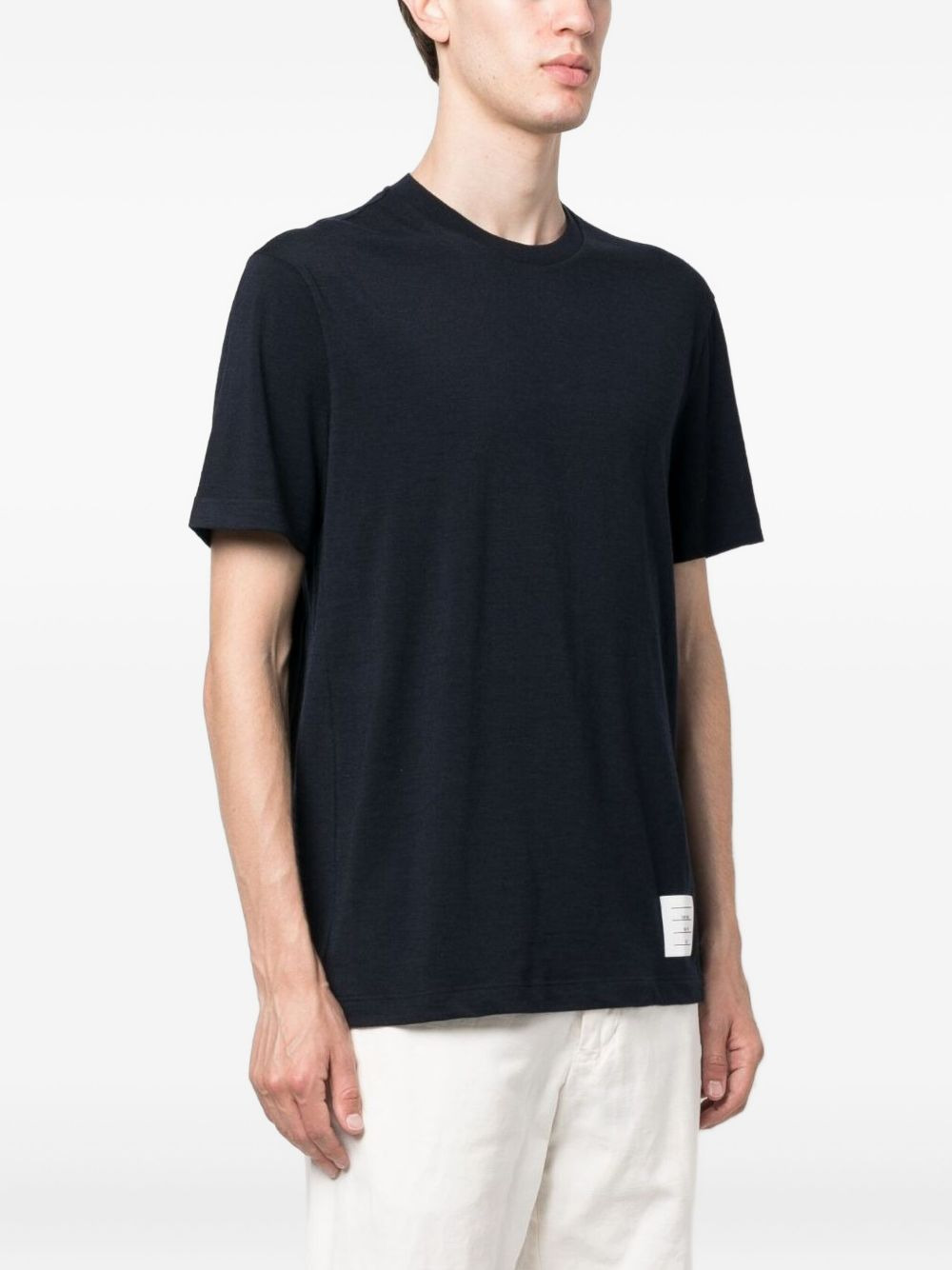 4-Bar logo-patch T-shirt - 3