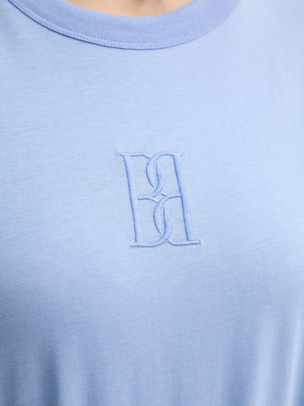 embroidered short-sleeved T-shirt - 4