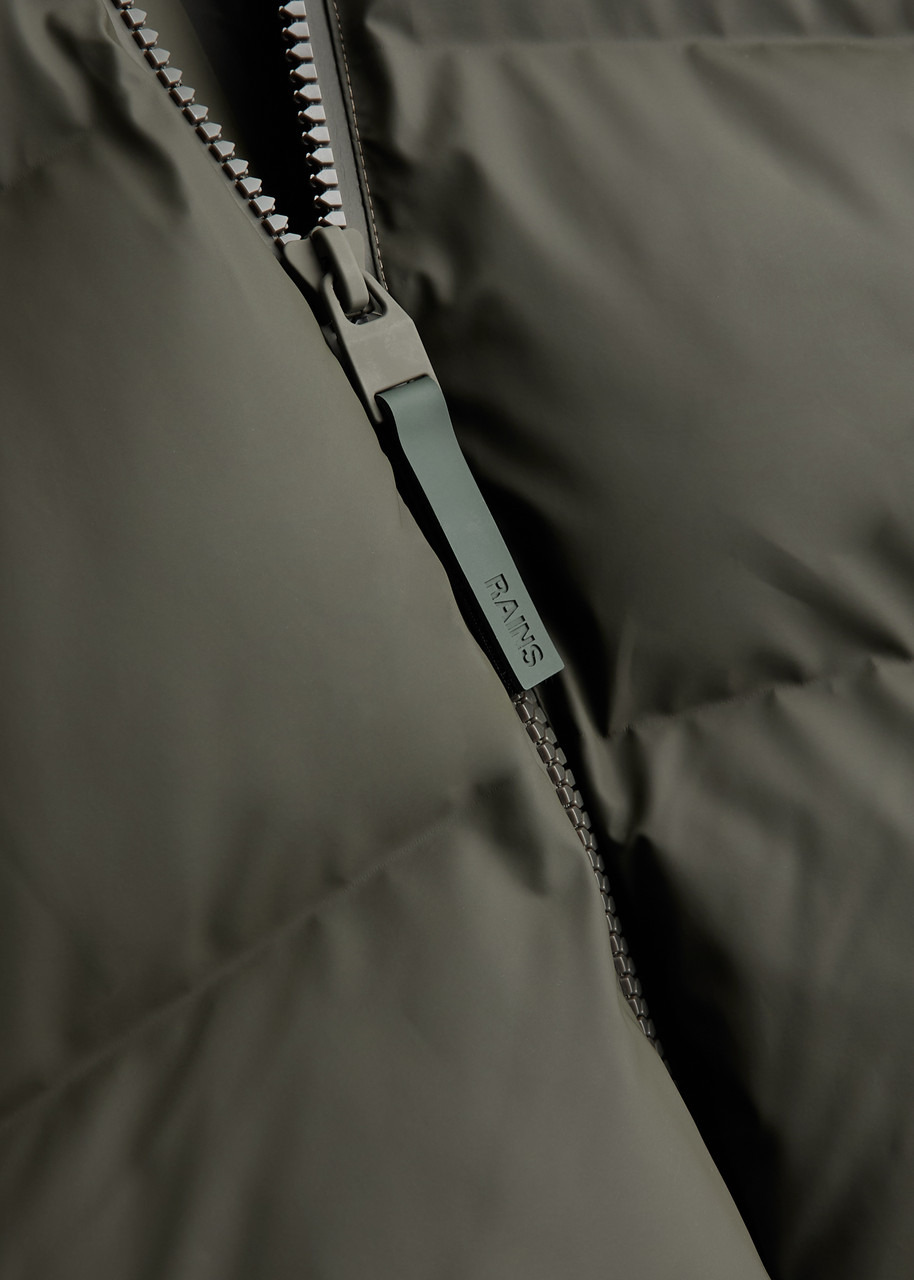 Quilted rubberised jacket - 5