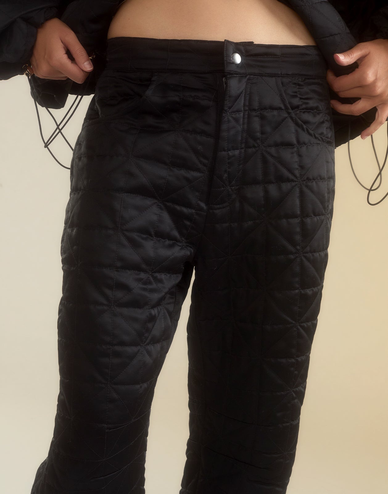 Downtown Quilted Horseshoe Pant - 8