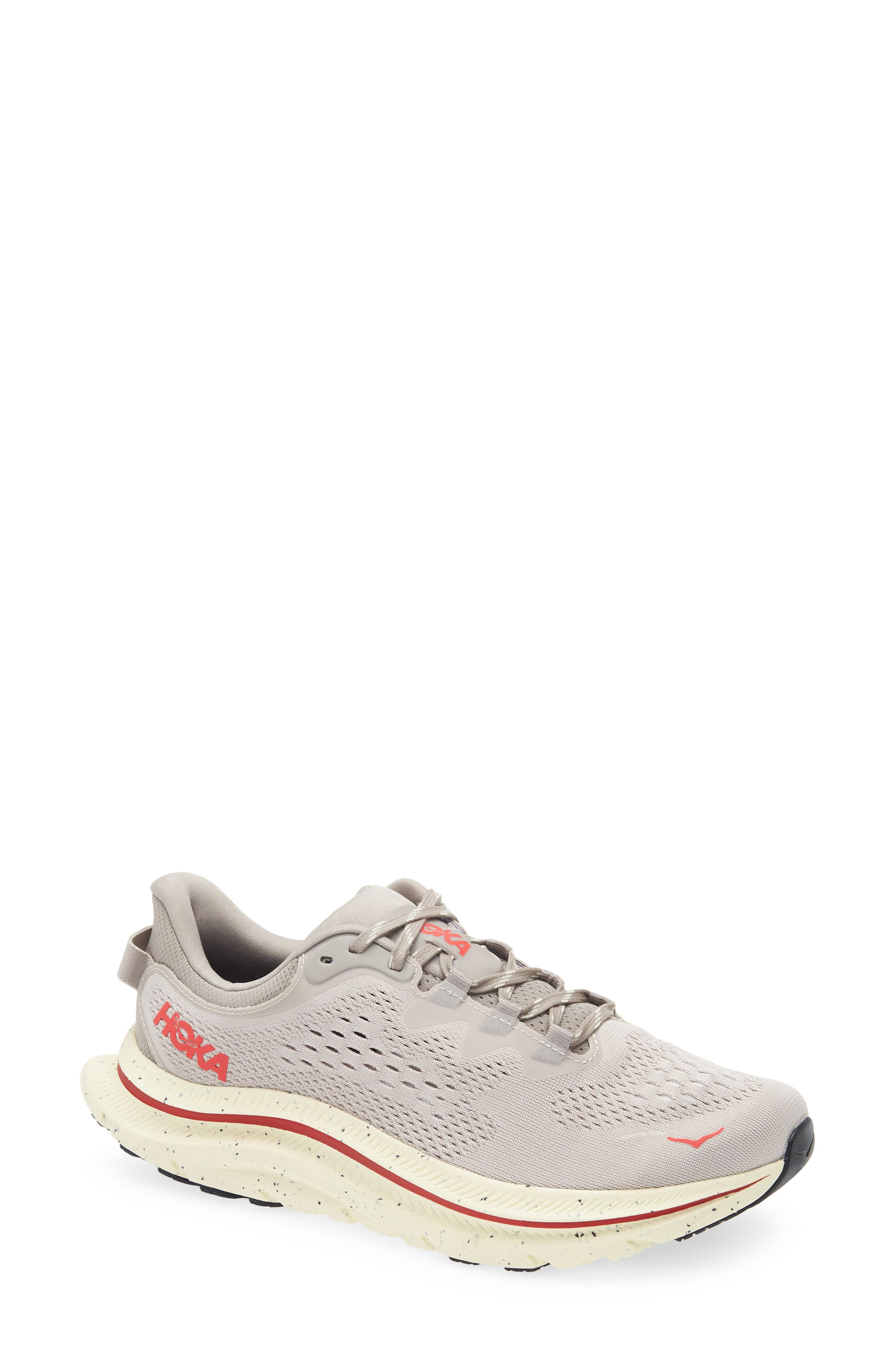 HOKA Kawana 2 Running Shoe in Cement /Cerise at Nordstrom - 1