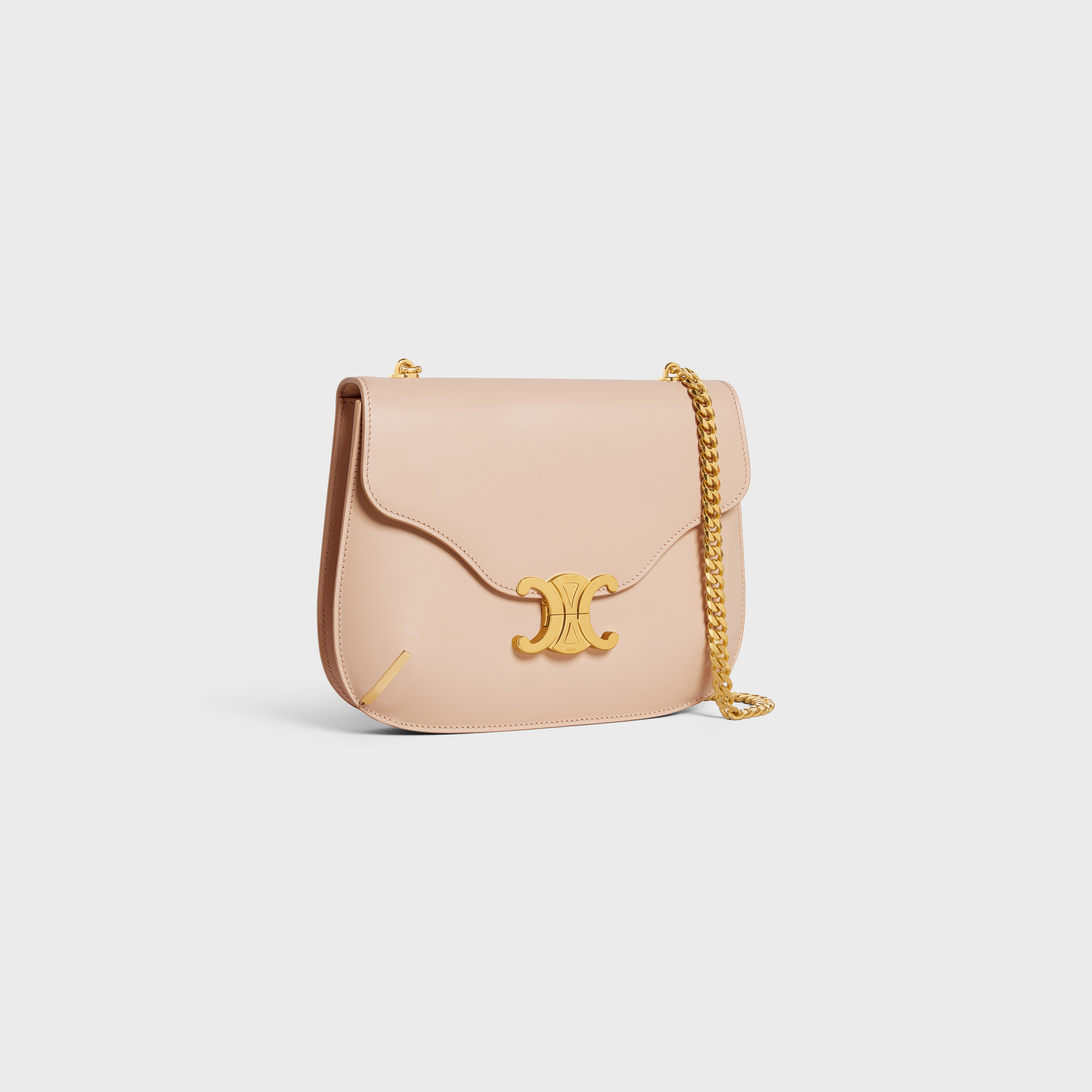 chain besace triomphe in shiny calfskin - 2