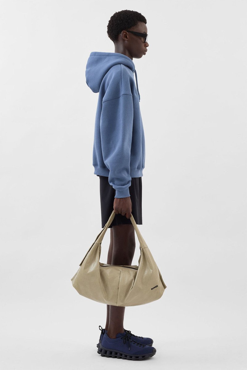 DOUBLE HOODIE / blue horizon 4