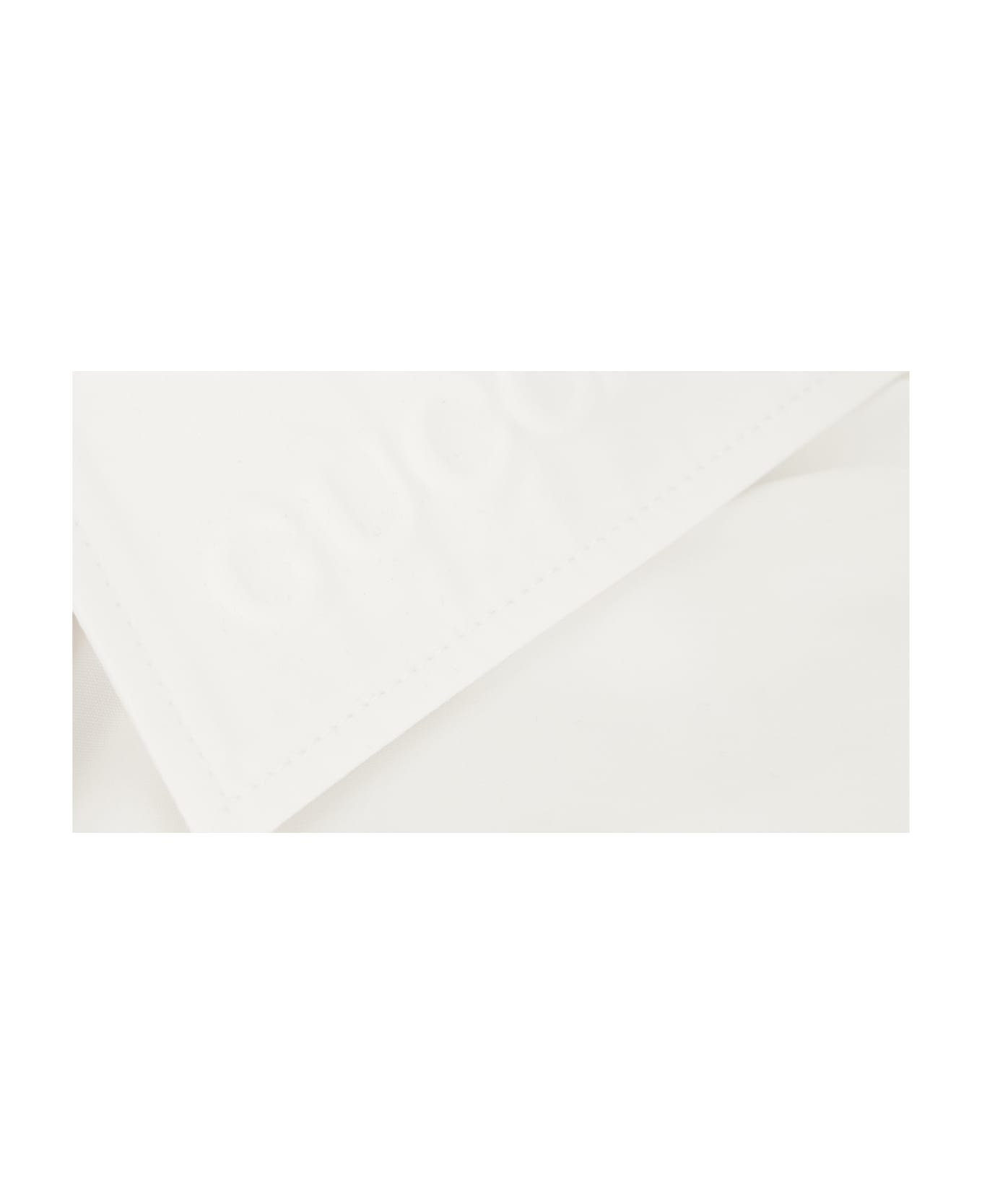 White Poplin Bluse - 3