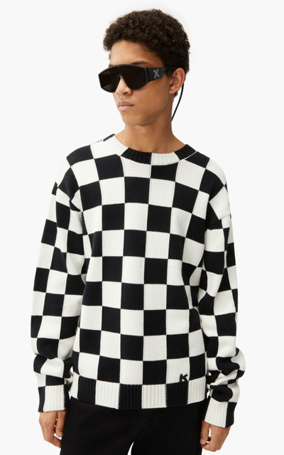 KENZO Checked jumper outlook