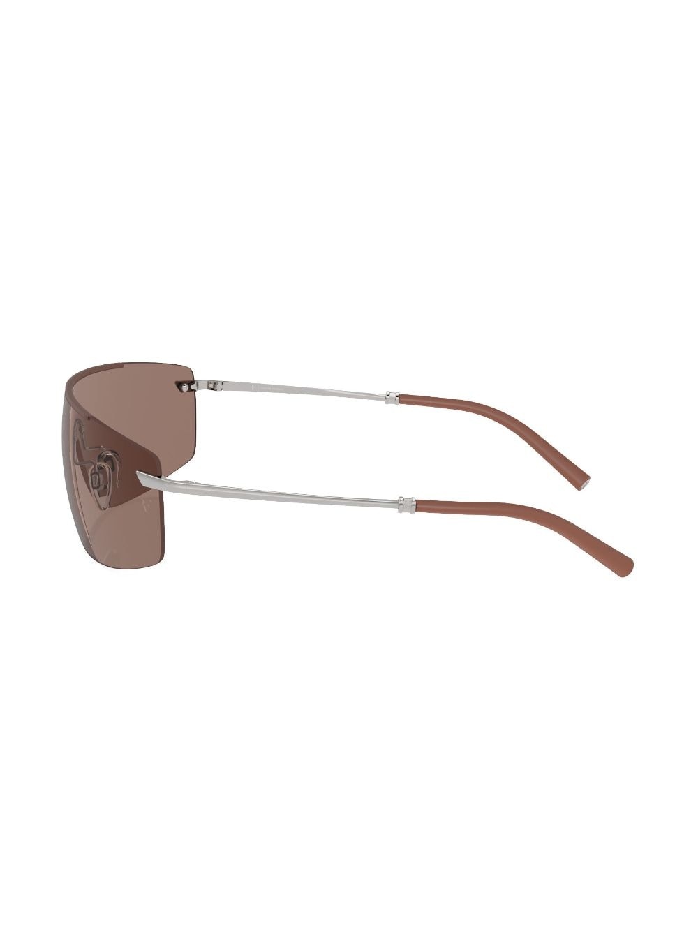 R-5 mask-frame sunglasses - 3