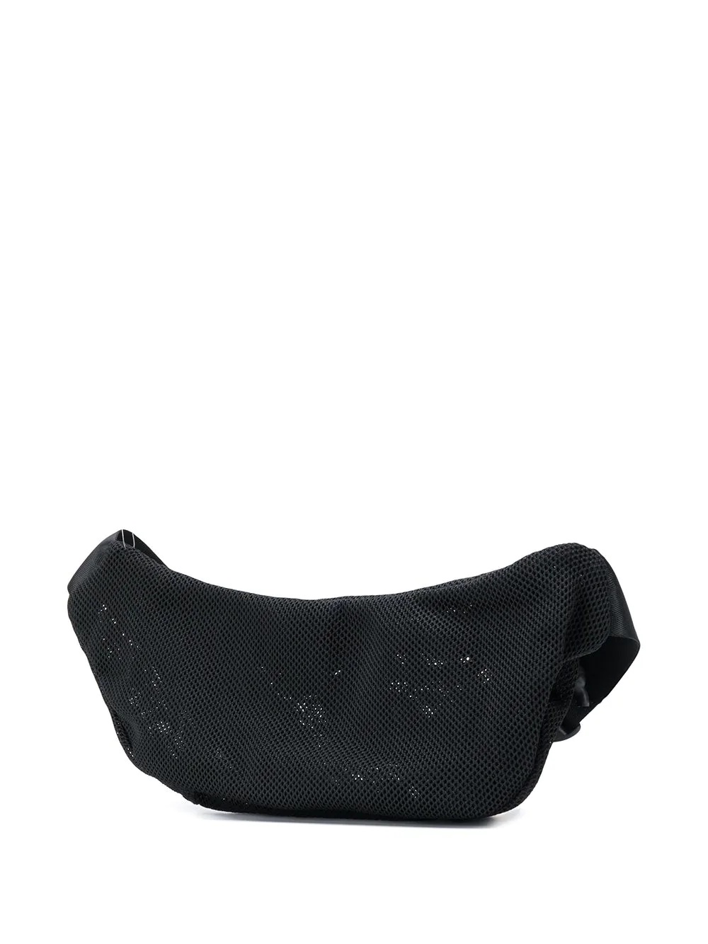 mesh printed logo belt bag - 3