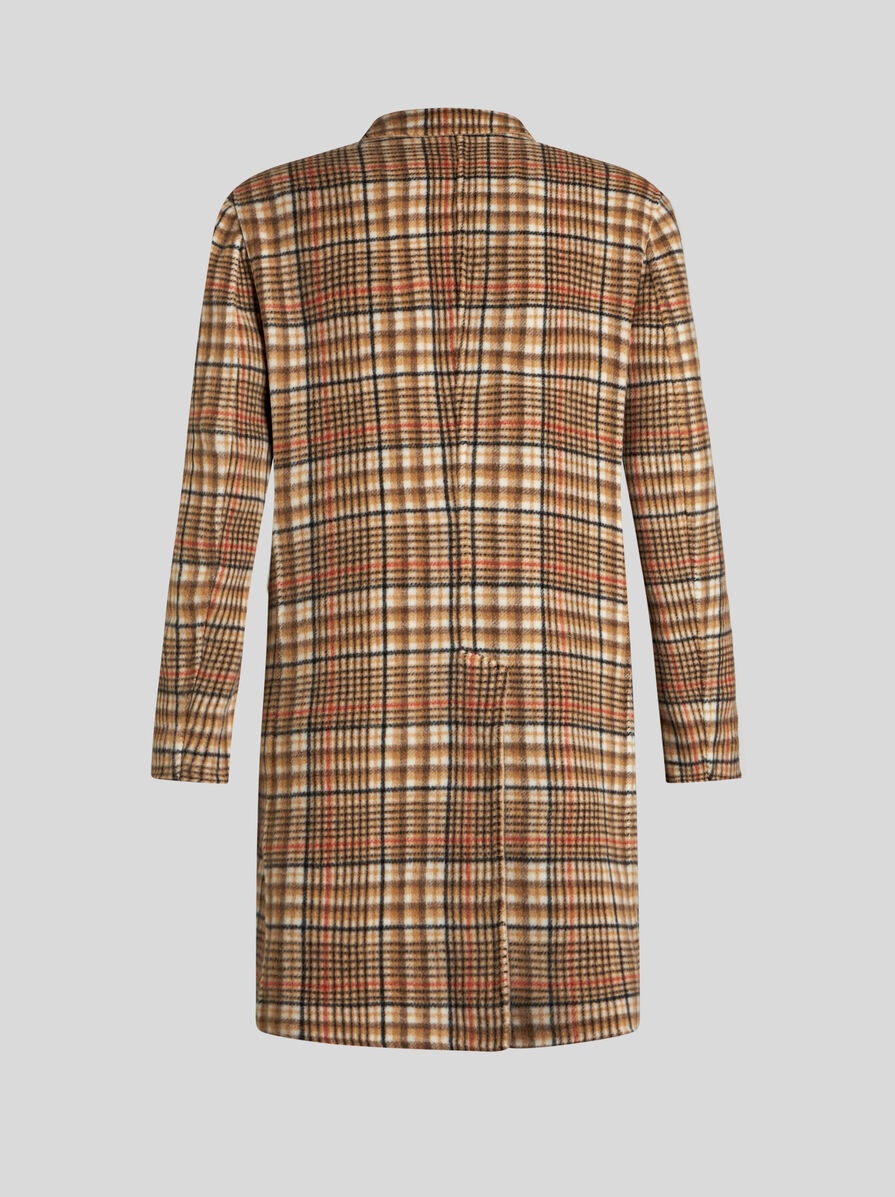 REVERSIBLE WOOL COAT - 7