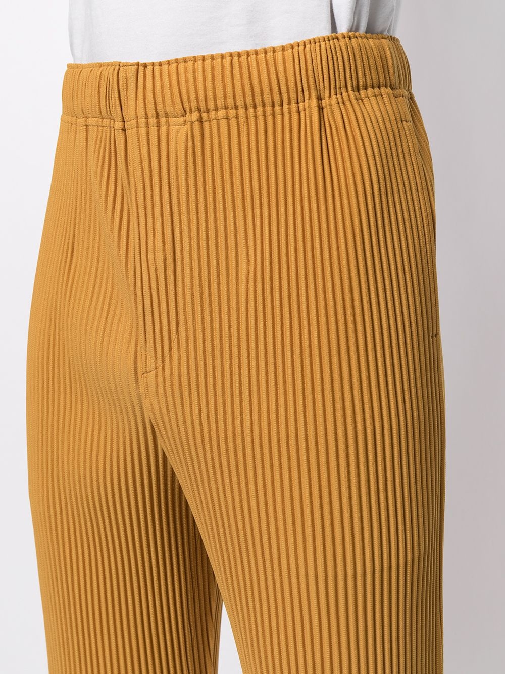 cropped pleated trousers - 5