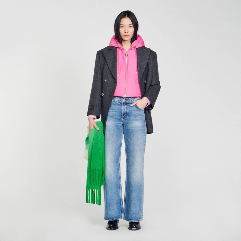 Sandro SLEEVELESS PUFFER JACKET outlook