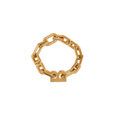 BALENCIAGA B Chain Thin Bracelet in Gold outlook