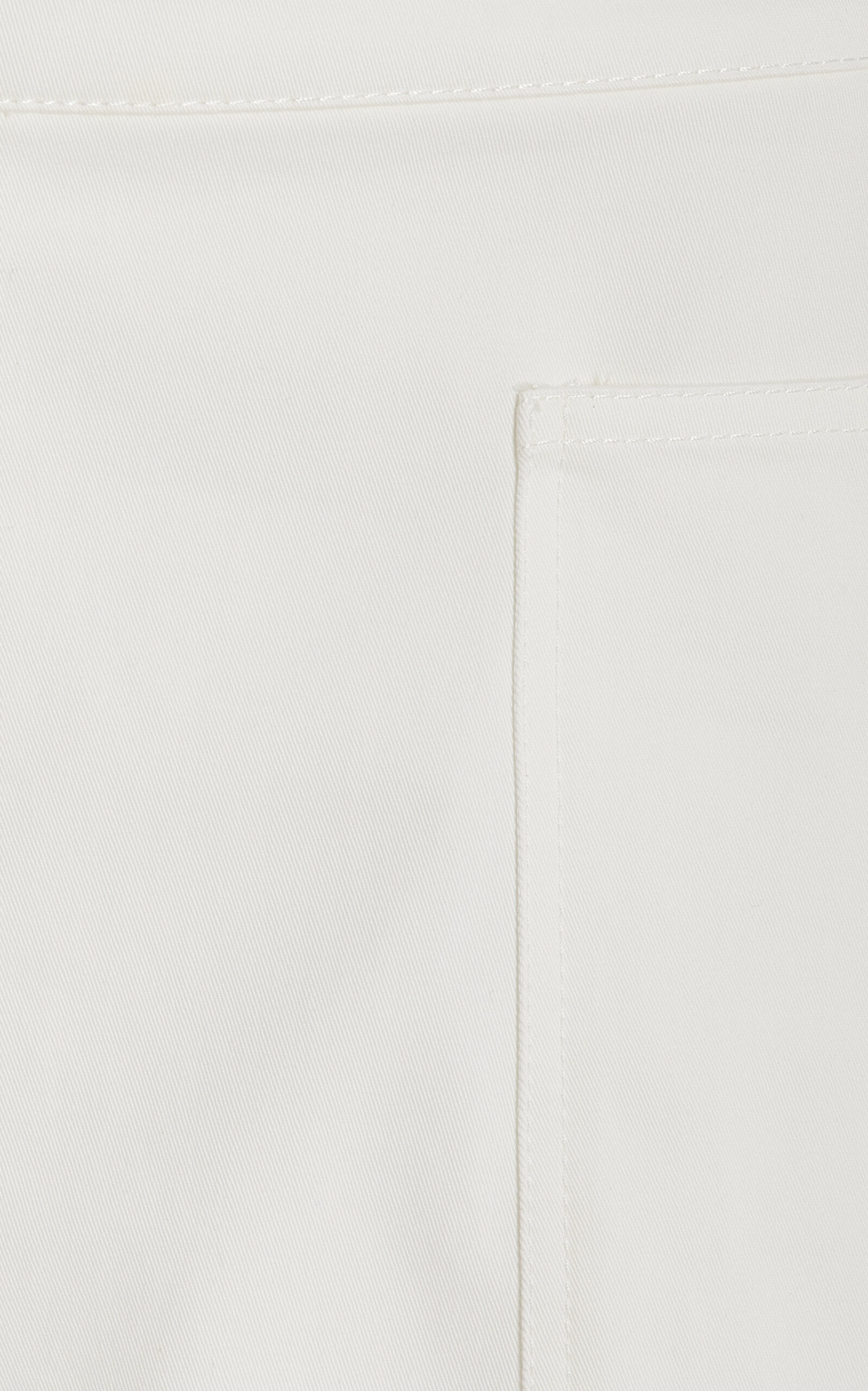 Riad Cotton-Blend Mini Shorts white - 5
