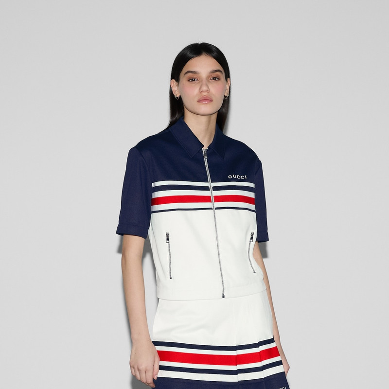 Technical jersey zip jacket 3