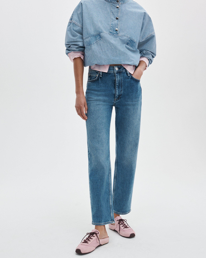 rag & bone Ultra Slim Retro Runner Mules outlook