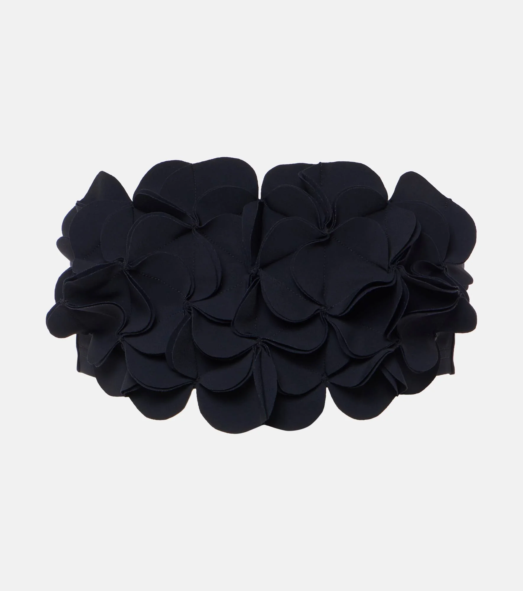 Tess ruffled bandeau bikini top - 1