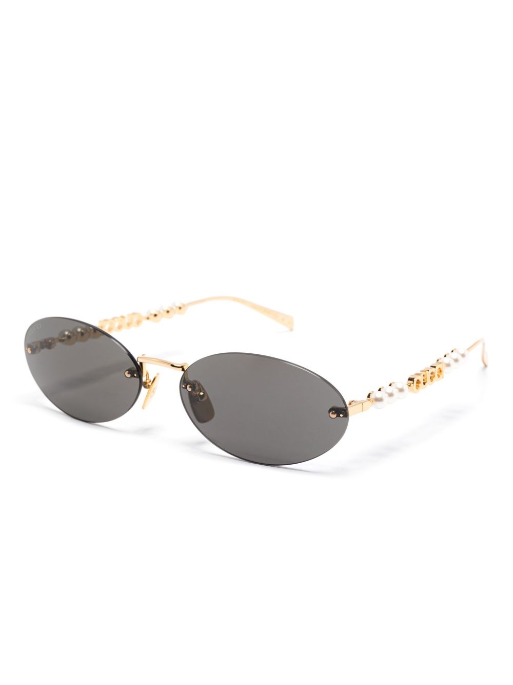 oval-frame sunglasses - 2