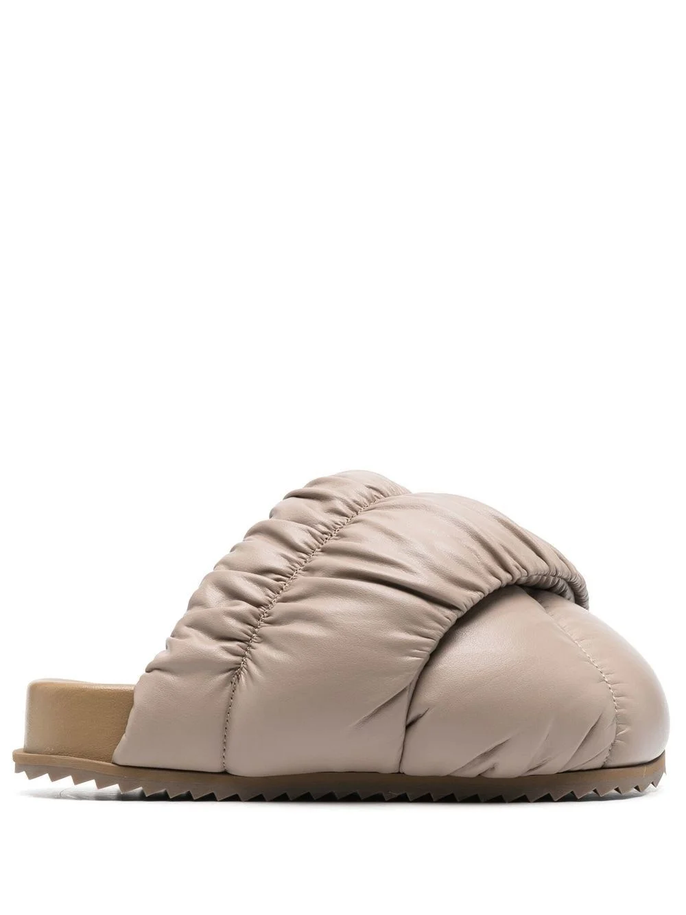 Tent padded oversized mules - 1