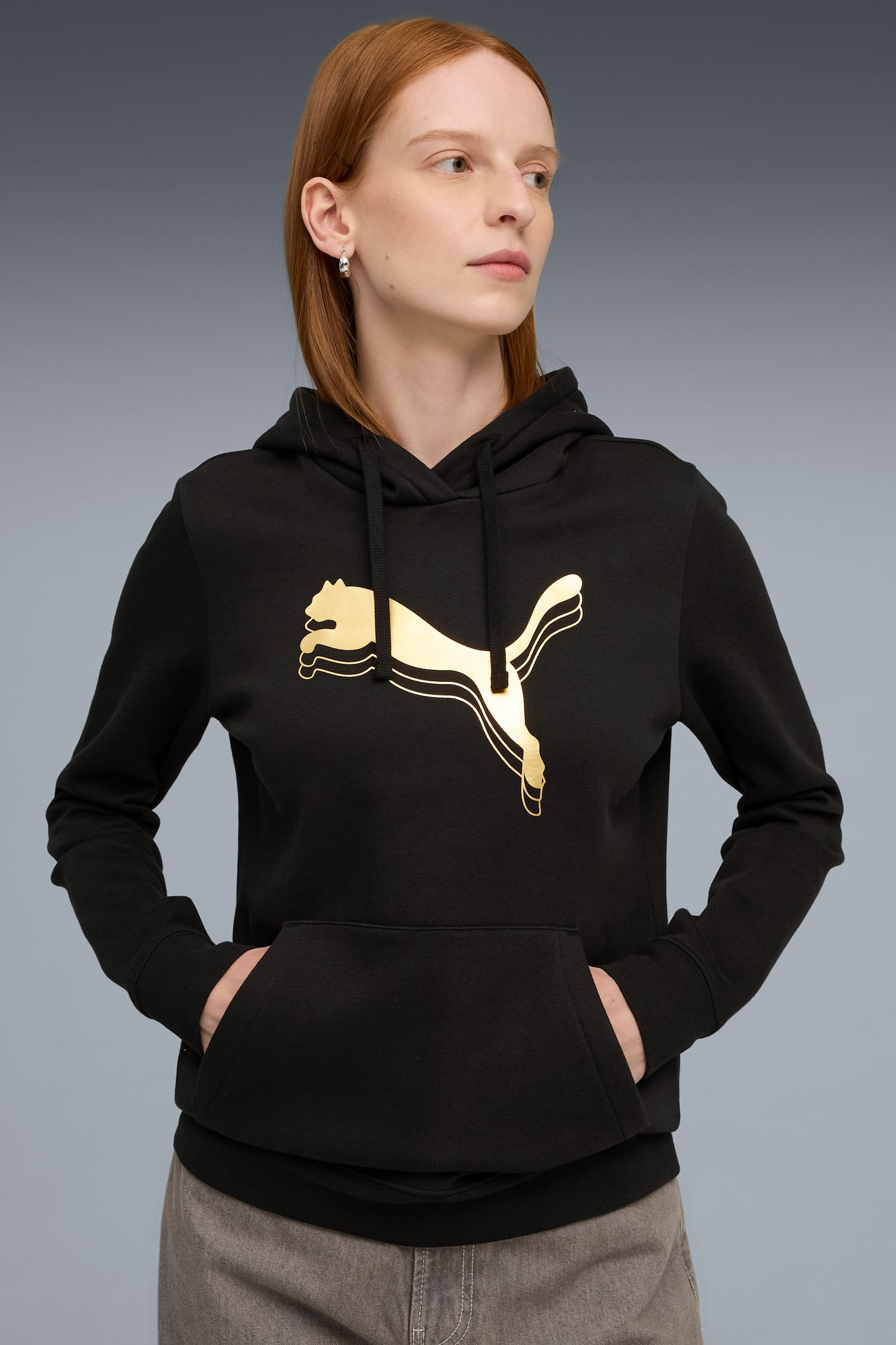 Metallic Women's Hoodie - 3