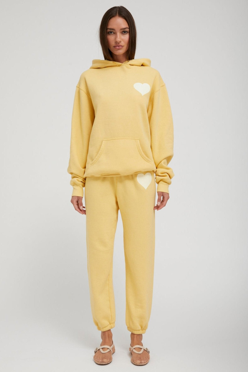 SUNRISE HEART SWEATPANTS 1