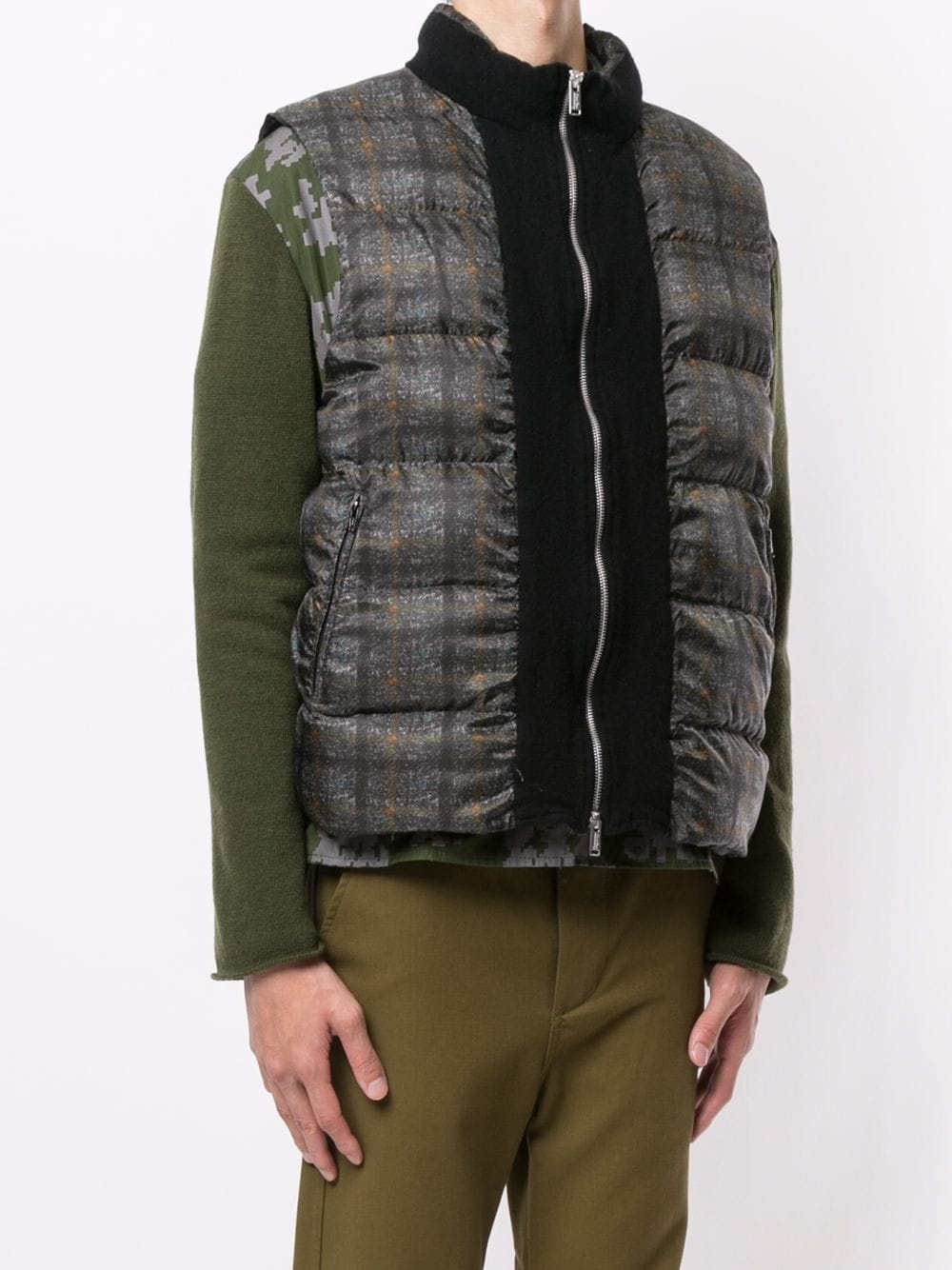 check print gilet - 3