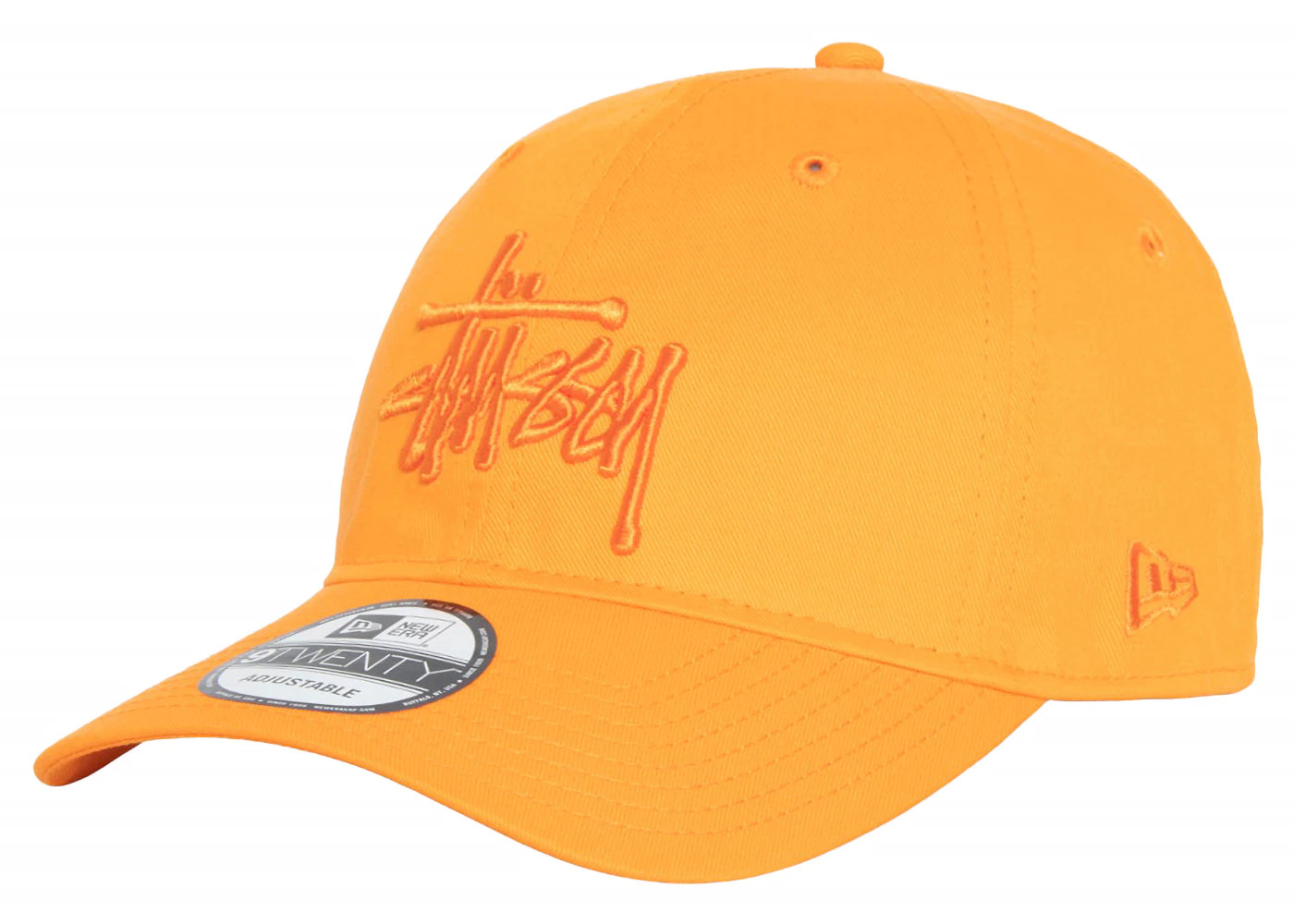 Stussy New Era 9Twenty Basic Strapback Dim Orange - 2