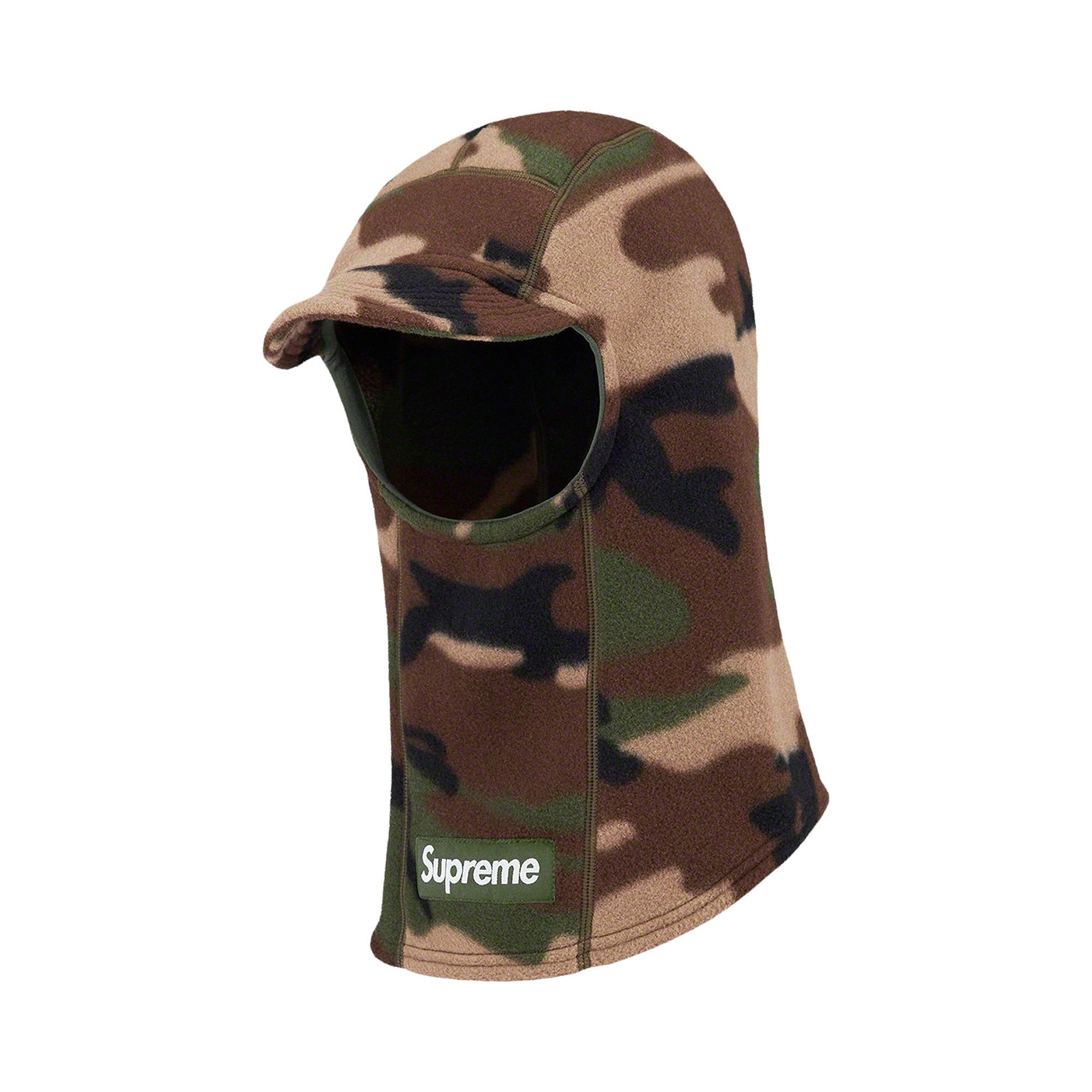 Supreme x Polartec Brim Balaclava 'Woodland Camo' - 1