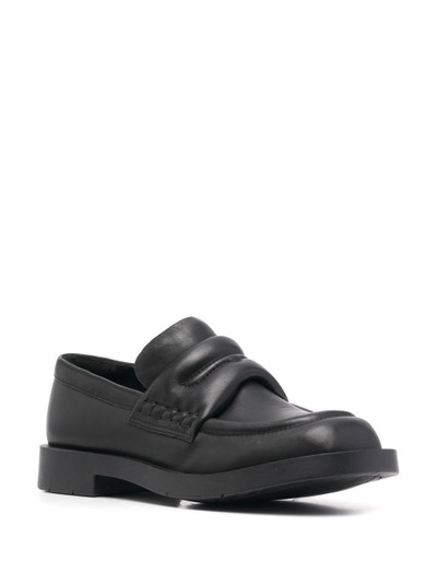 CAMPERLAB leather round-toe loafers outlook