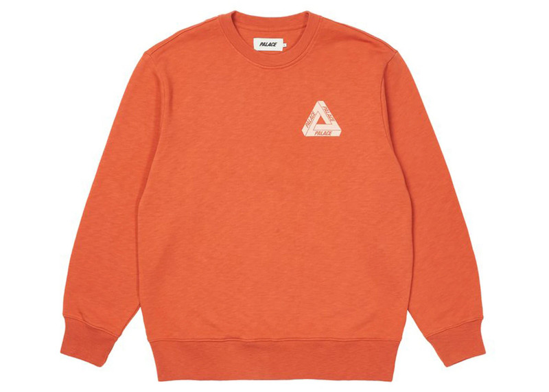 PALACE Palace Slub Crew (FW21) Orange outlook