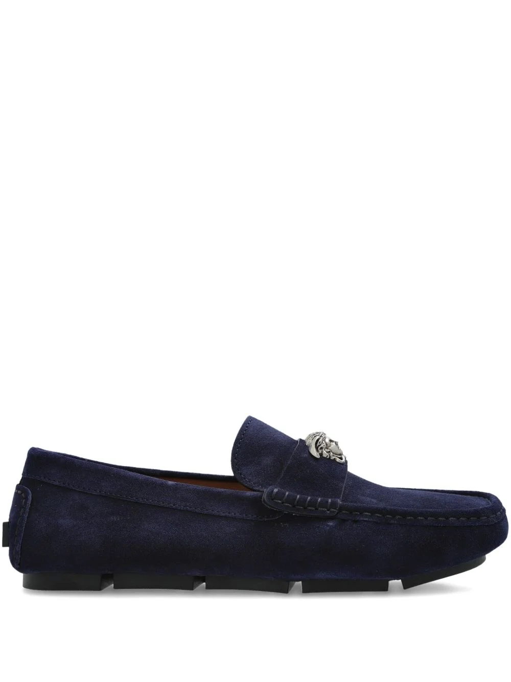 Medusa-plaque loafers - 1