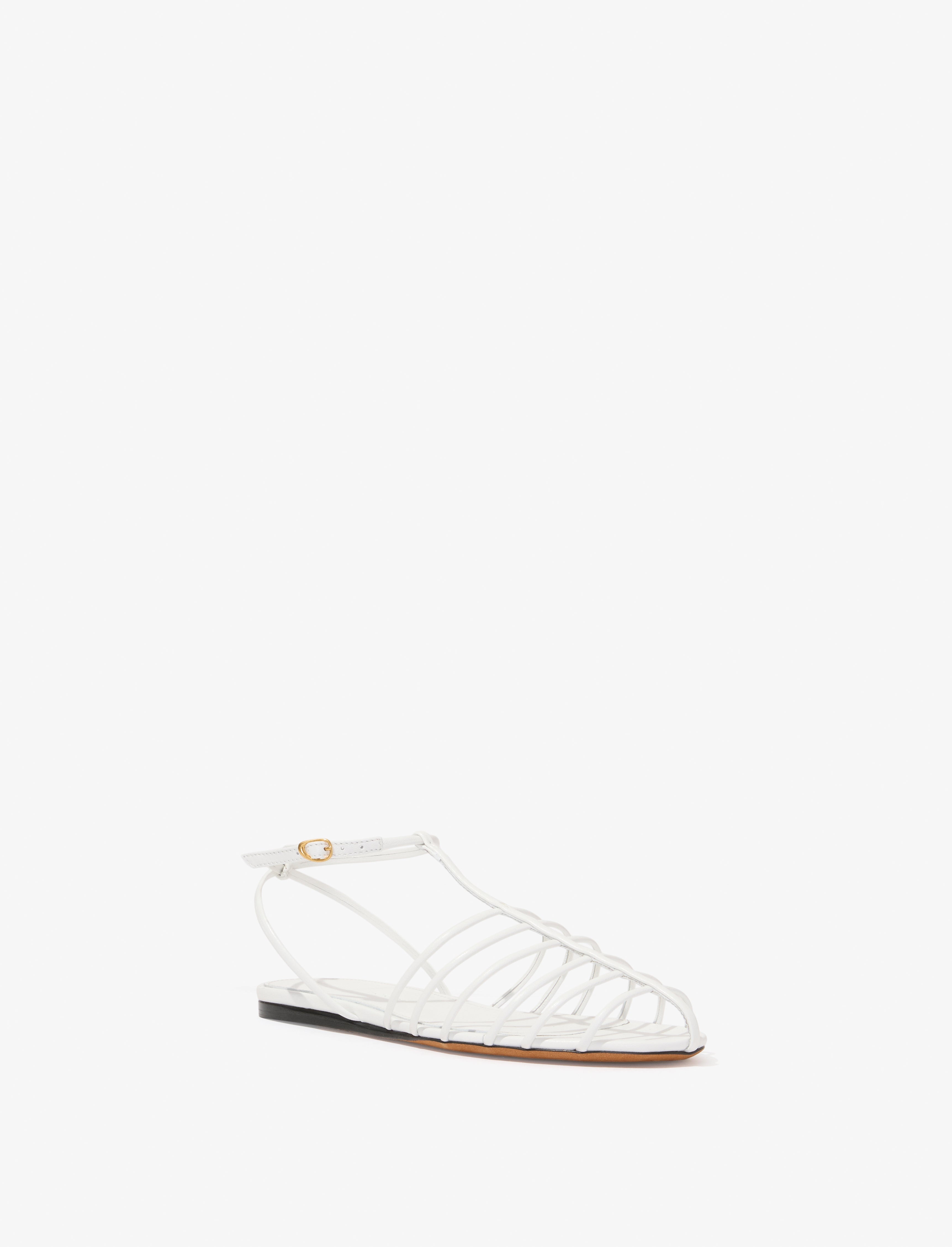 Tee Cage Flat Sandals - 2