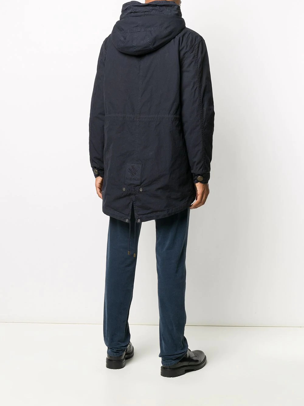 long-sleeve rain coat - 4