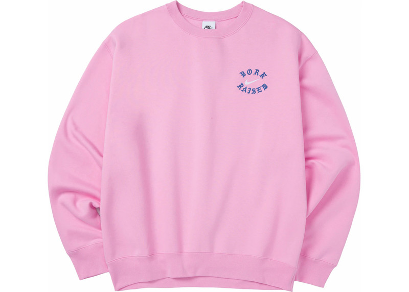 Nike Nike SB Born X Raised Crewneck Sweatshirt Pink outlook
