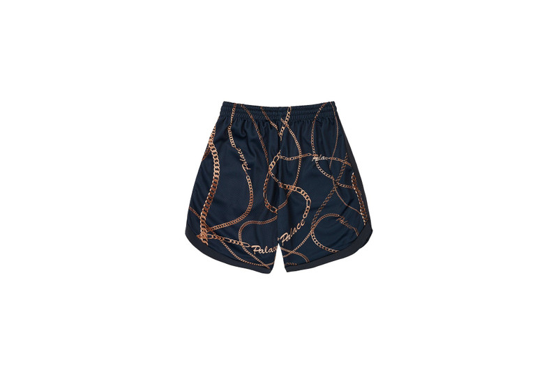 PALACE CHAIN BASKETBALL SHORT NAVY outlook