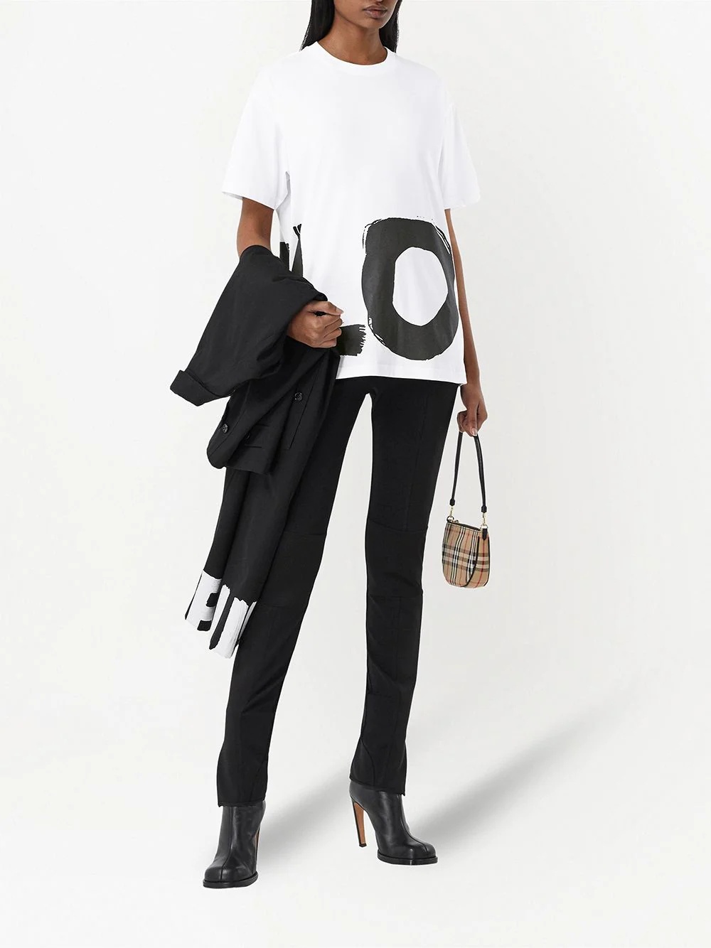 love print oversized T-shirt - 2