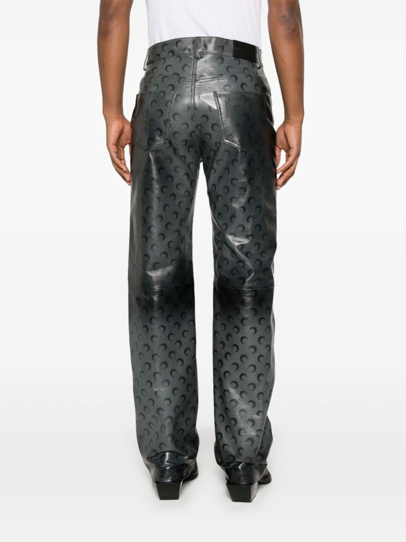 Crescent Moon-airbrushed trousers 4