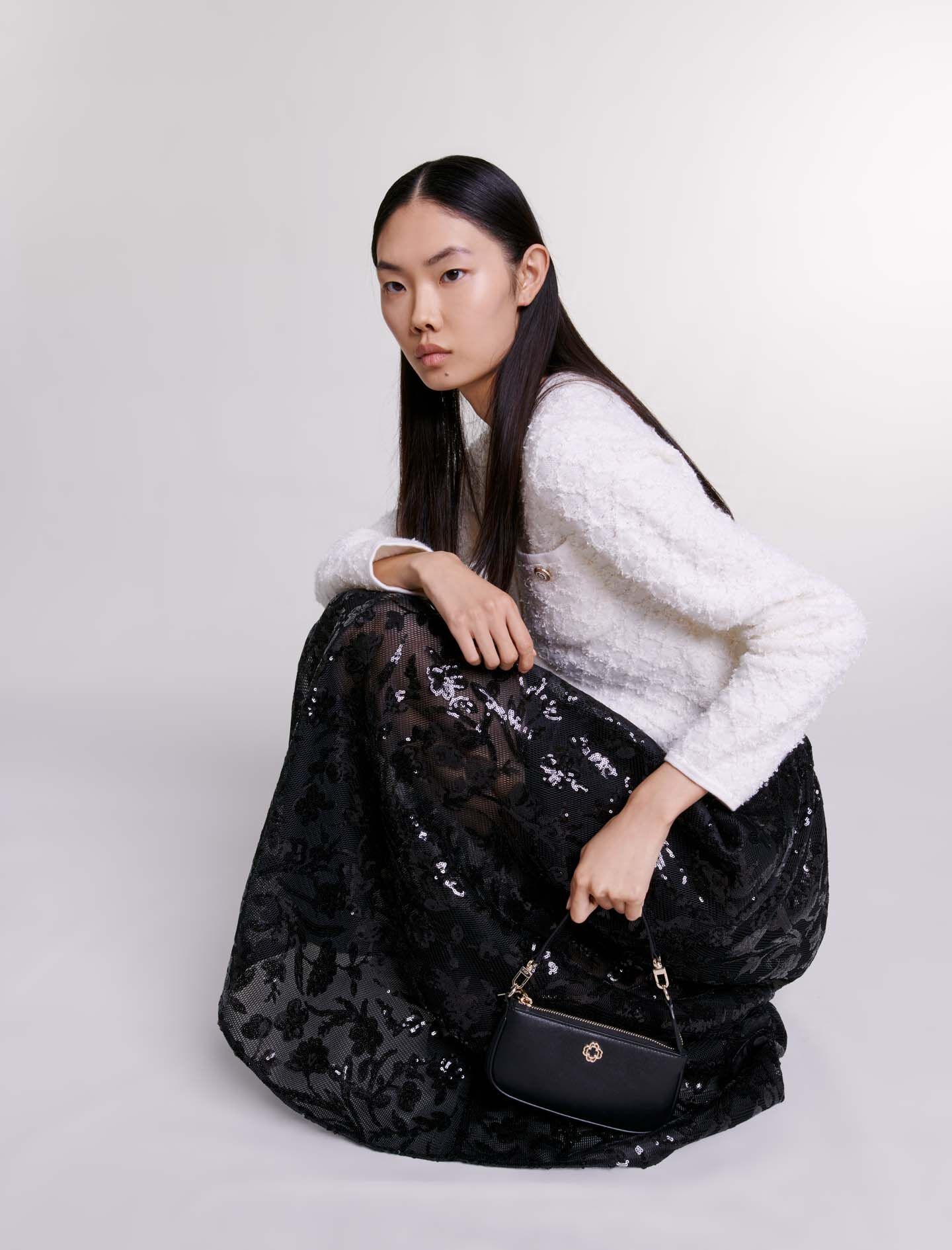 Sequin maxi skirt - 6