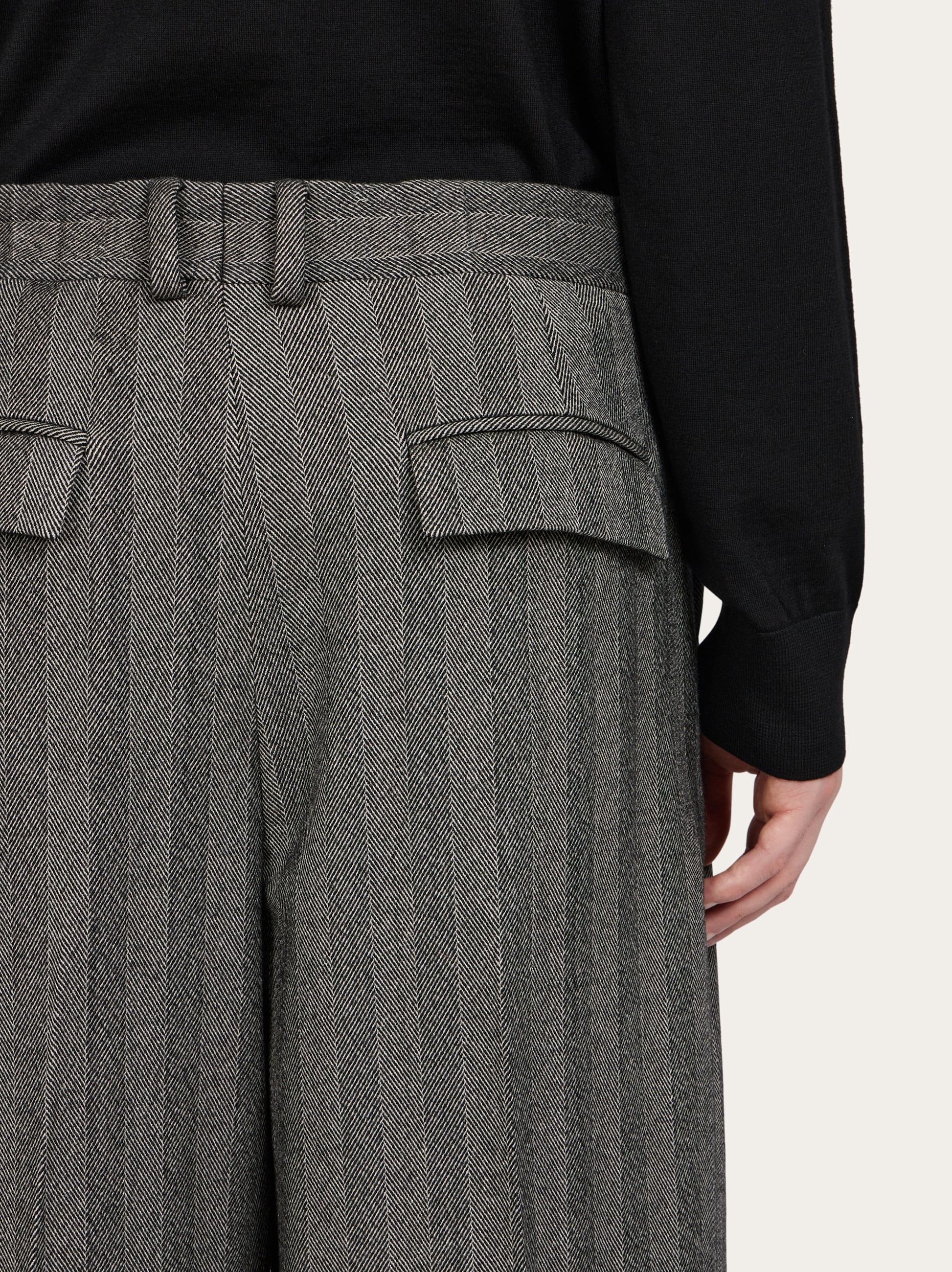 Chevron tailored trouser - 6
