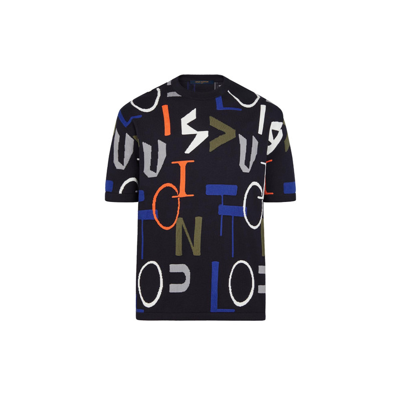 LV Electric Intarsia T-Shirt 1