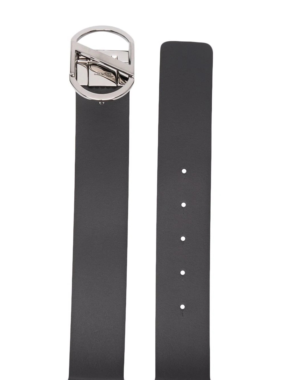 Z-buckle reversible leather belt - 2