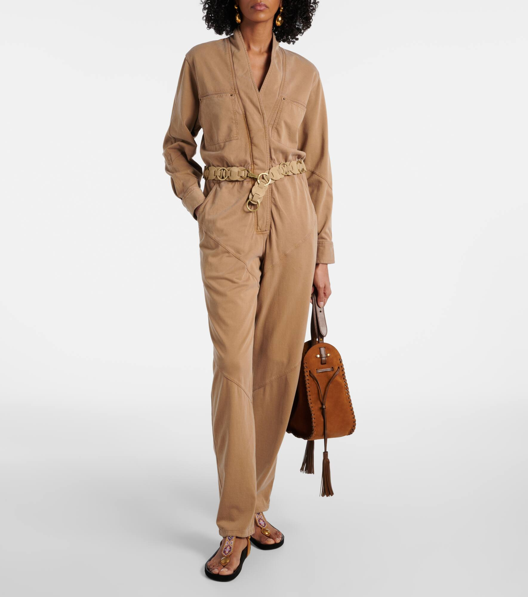 Remady cotton jersey jumpsuit - 2