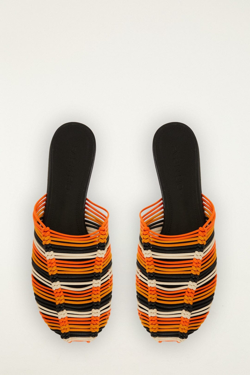 Macrame Flat Mule 3