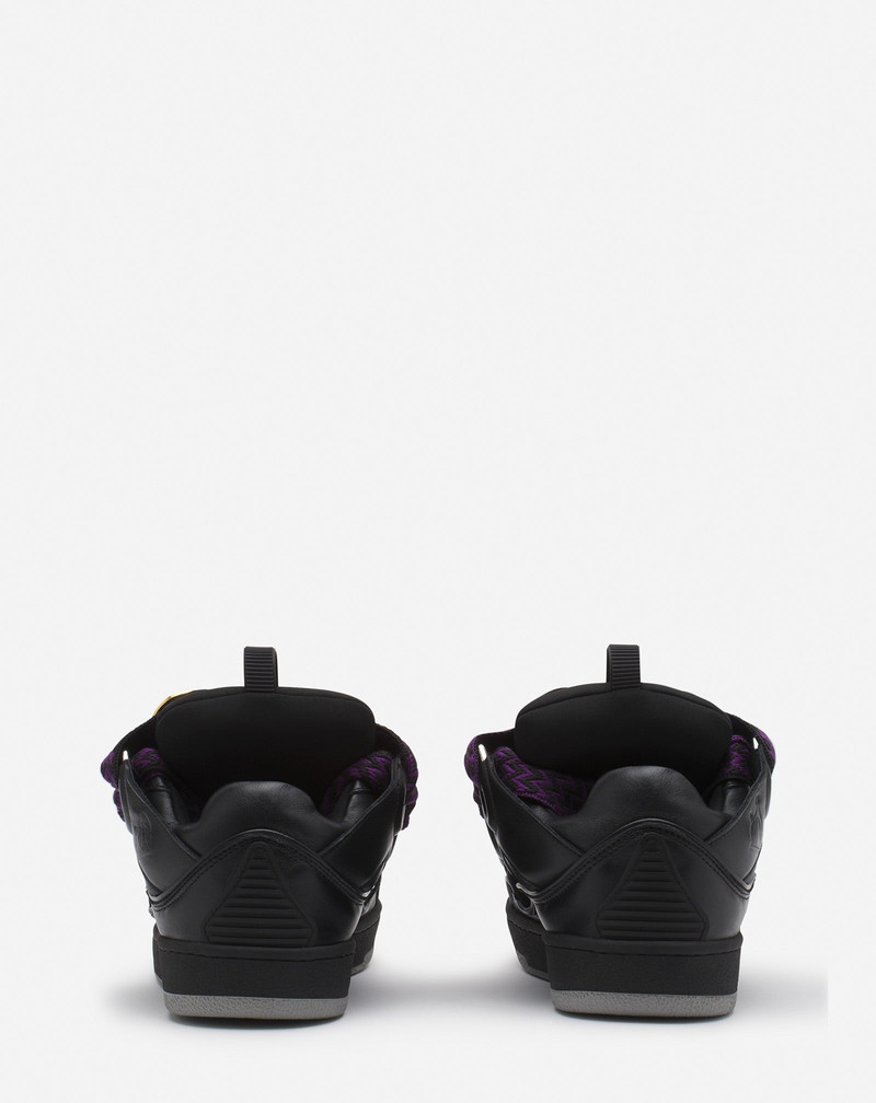 LANVIN X FUTURE CURB 3.0 LEATHER SNEAKERS FOR MEN 3