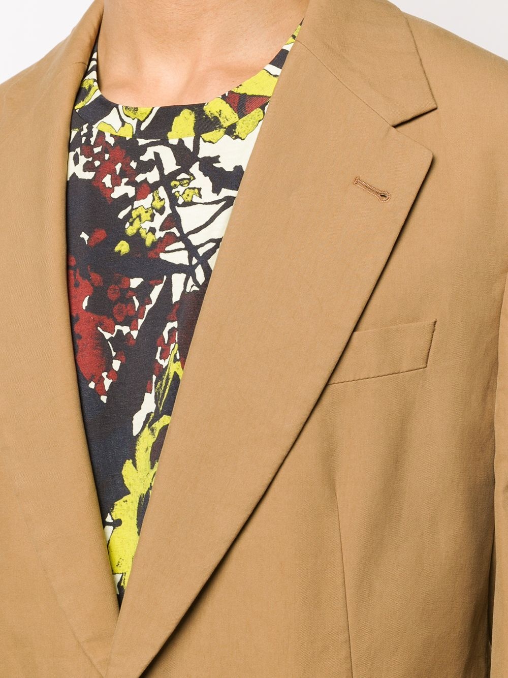 Dries Van Noten Man`s brown cotton jacket - 10