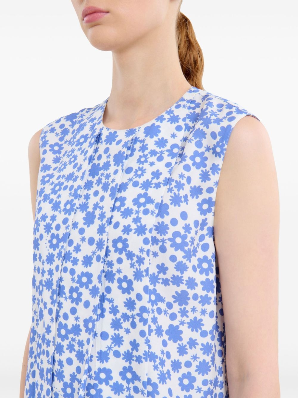 floral-print top - 5
