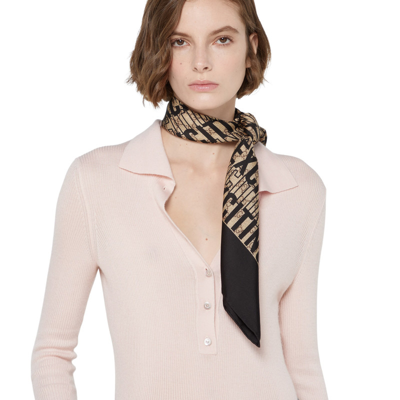 90 x 90 project printed silk carré 4