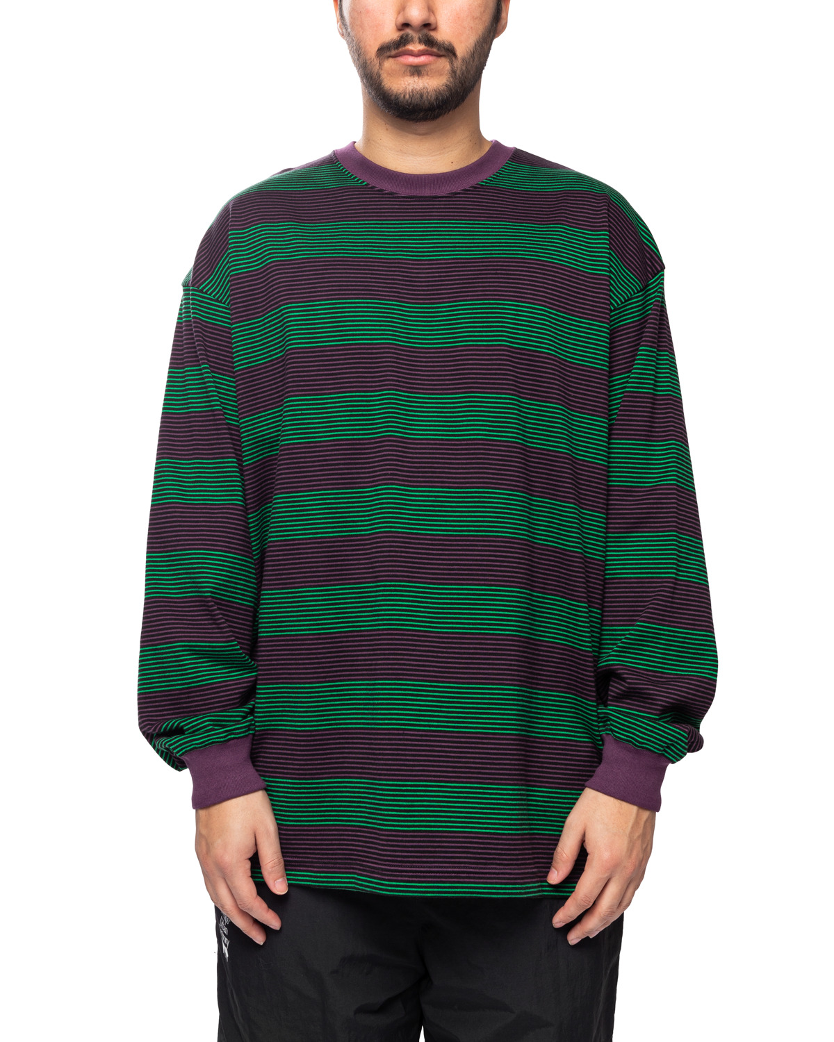 WTAPS BDY 01/LS/Cotton. Textile Brackets/Green | likelihood | REVERSIBLE