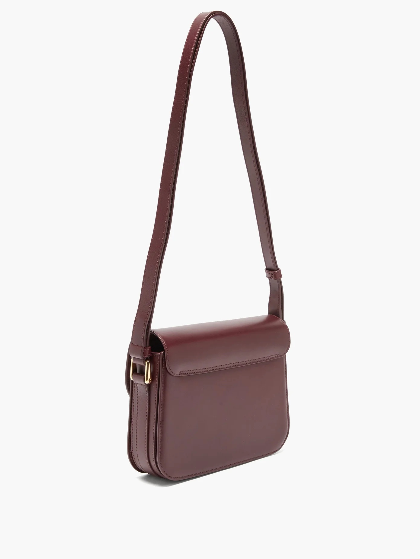 Grace leather cross-body bag - 4